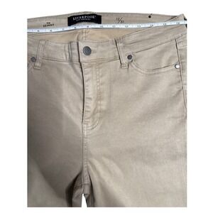 Liverpool Los Angeles Womens The Skinny Tan Pants Size 12 Long, Cavern Club